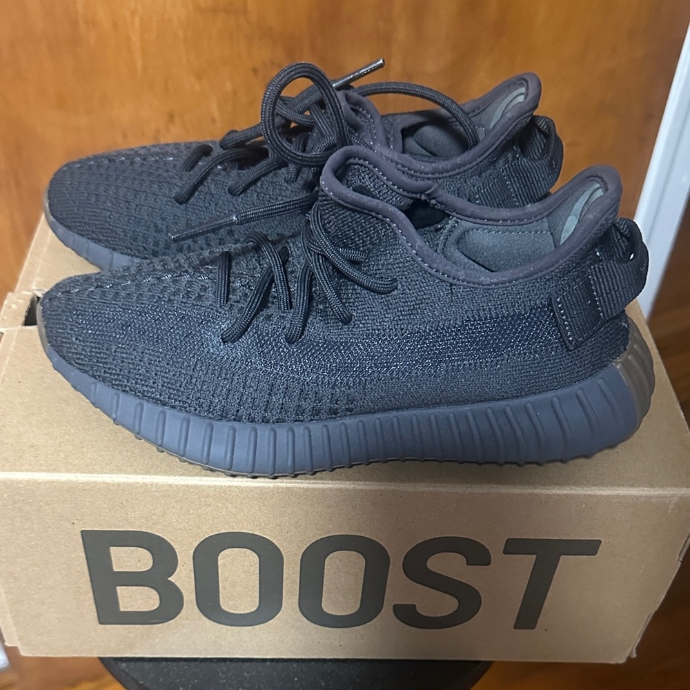 Yeezy Black Knit Sneakers